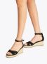 Tommy Hilfiger Sleehaksandaaltjes FLAG CRISS-CROS MID WEDGE ESPAD bandjessandaal zomerschoen met verstelbare gesp - Thumbnail 3