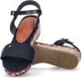 Tommy Hilfiger Sleehaksandaaltjes ROPE WEDGE SANDAL zomerschoen sandaal sleehak met gevlochten rand - Thumbnail 4