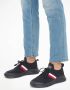 Tommy Hilfiger Sneakers Heren Msw Runner Lo Vintage Mix Black Heren - Thumbnail 11