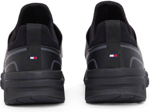 Tommy Hilfiger Slip-on sneakers MODERN COMFORT RUN MIX lage schoen slipper vrijetijdsschoen in smalle vorm