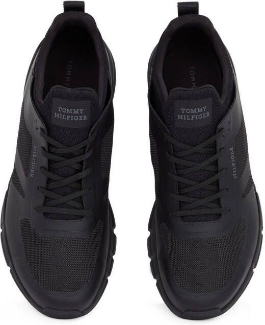 Tommy Hilfiger Slip-on sneakers MODERN COMFORT RUN MIX lage schoen slipper vrijetijdsschoen in smalle vorm
