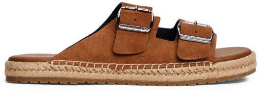 Tommy Hilfiger Slippers FLEX JUTTE HILFIGER SUEDE SANDAL