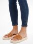 Tommy Hilfiger Slippers AUTHENTIC FLAT LTHR ESPADRILLE plateau zomerschoen slippers met mooie bandjes - Thumbnail 5