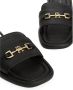 Tommy Hilfiger Slippers LEATHER HORSEBIT MULE flats zomerschoen comfortabele schoen met gouden decoratieve gesp - Thumbnail 5