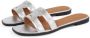 Tommy Hilfiger Slippers TH LOGO STRAP METALLIC MULE blokhak zomerschoen flats comfort-schoen met th-logo - Thumbnail 13