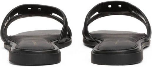 Tommy Hilfiger Slippers TH LOGO STRAP MULE comfortabele schoen zomerschoen flats met th-logo