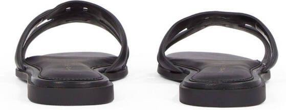 Tommy Hilfiger Slippers TH LOGO STRAP MULE comfortabele schoen zomerschoen flats met th-logo