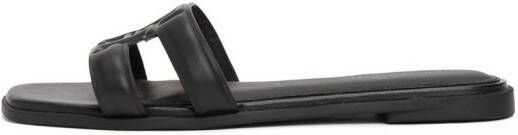 Tommy Hilfiger Slippers TH LOGO STRAP MULE comfortabele schoen zomerschoen flats met th-logo