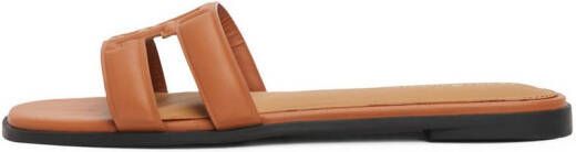 Tommy Hilfiger Slippers TH LOGO STRAP MULE comfortabele schoen zomerschoen flats met th-logo