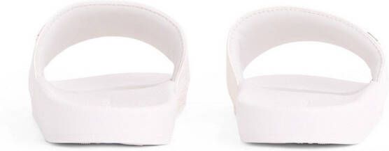 Tommy Hilfiger Slippers TH MONOGRAM POOLSIDE comfort-schoen zomerschoen instapschoen met th-sieraad