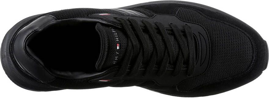 Tommy Hilfiger Sneakers MODERN CORPORATE MIX RUNNER loopzool met profiel