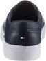 Tommy Hilfiger Blauwe Sportieve Vetersneakers met Logo Blue Heren - Thumbnail 40