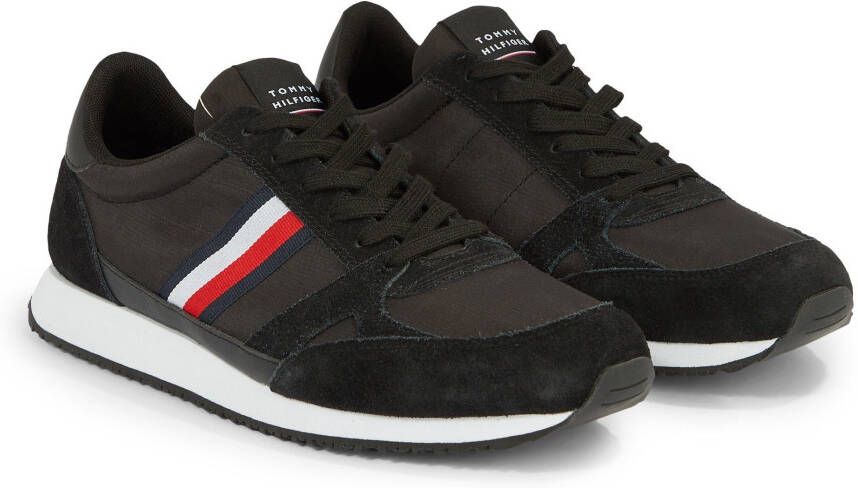 Tommy Hilfiger Slip-on sneakers MODERN RUNNER KNIT STRIPES ESS Veterschoen vrijetijdsschoen slipper met zijstrepen - Foto 9