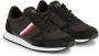 Tommy Hilfiger Sneakers Heren Msw Runner Lo Vintage Mix Black Heren - Thumbnail 9