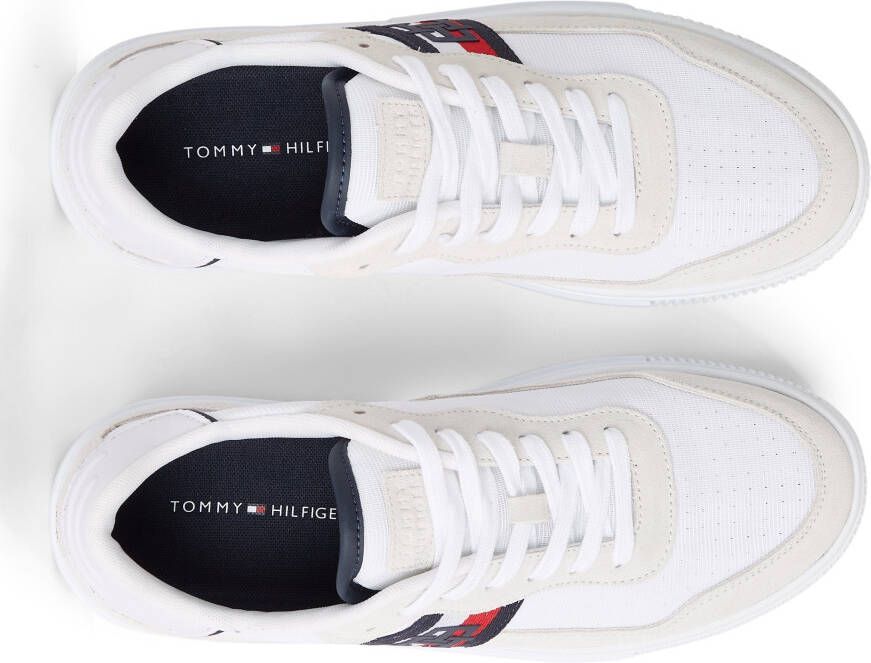 Tommy Hilfiger Sneakers SUPERCUP MIX met logostrepen opzij