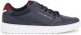 Tommy Hilfiger Heren Sneakers van leer TH Basket Core Blue Heren - Thumbnail 9