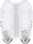 Tommy Hilfiger Witte Polyester Sneaker met Contrasterende Details - Thumbnail 8