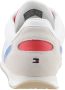 Tommy Hilfiger Witte Suède Dames Sneakers voor alledaags gebruik - Thumbnail 5