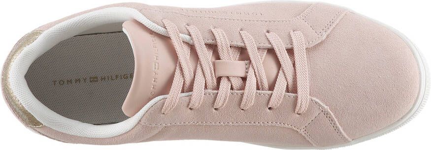 Tommy Hilfiger Sneakers COLOR POP COURT SNEAKER vrijetijdsschoen lage schoen veterschoen met gepolsterde schacht