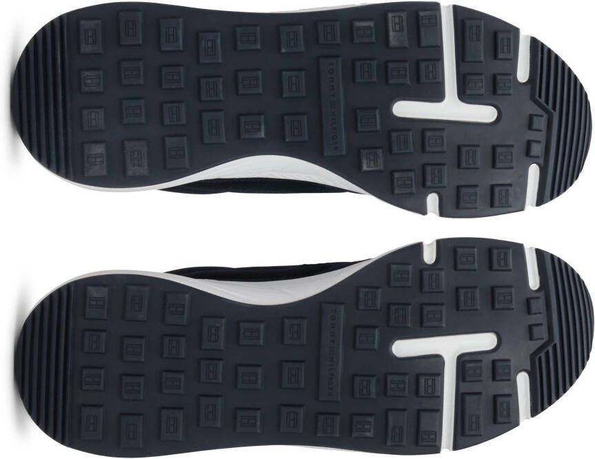 Tommy Hilfiger Sneakers FASTON MIX ESS vrijetijdsschoen lage schoen veterschoen met gepolsterde schacht