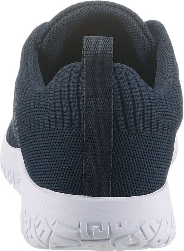 Tommy Hilfiger Sneakers CORPORATE KNIT RIB RUNNER met zijlogo-vlag vrijetijdsschoen lage schoen veterschoen