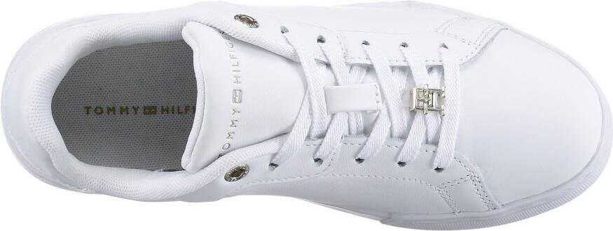 Tommy Hilfiger Sneakers COURT SNEAKER GOLDEN TH met goudkleurige details