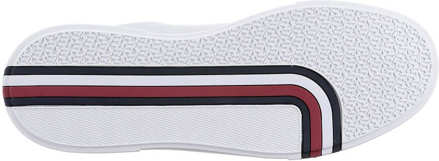 Tommy Hilfiger Sneakers ELEVATED RBW CUPSOLE LEATHER met contrastbeleg bij de hiel