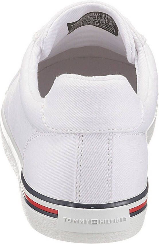 Tommy Hilfiger Sneakers ESSENTIAL STRIPES SNEAKER met strepen in de loopzool vrijetijdsschoen lage schoen veterschoen