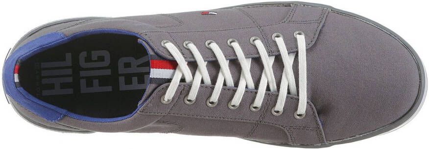 Tommy Hilfiger Sneakers H2285ARLOW 1D met zijlogo-vlag vrijetijdsschoen lage schoen veterschoen