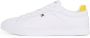 Tommy Hilfiger Sneakers ICON COURT PINPERF LTH vrijetijdsschoen lage schoen veterschoenen met zacht gepolsterde schacht - Thumbnail 6