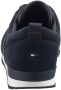 Tommy Hilfiger Sneakers ICONIC LEATHER SUEDE MIX RUNNER in materiaalmix vrijetijdsschoen lage schoen veterschoen - Thumbnail 4