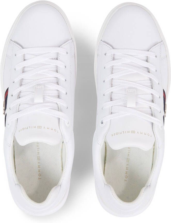 Tommy Hilfiger Sneakers met sleehak CORP WEBBING COURT SNEAKER