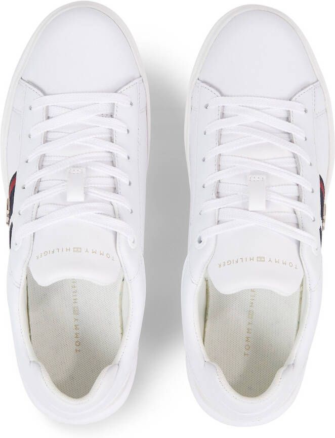 Tommy Hilfiger Sneakers met sleehak CORP WEBBING COURT SNEAKER