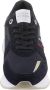 Tommy Hilfiger Blauwe Lage Sneakers Corp Webbing Runner Gold - Thumbnail 12
