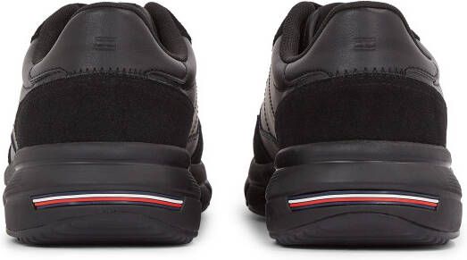 Tommy Hilfiger Sneakers met sleehak FASTON LTH MIX vrijetijdsschoen veterschoen lage schoen met gevoerde schacht