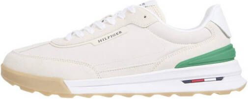 Tommy Hilfiger Sneakers met sleehak RETRO RUNNER SEASONAL vrijetijdsschoen lage schoen veterschoen contrastafwerking aan de hak