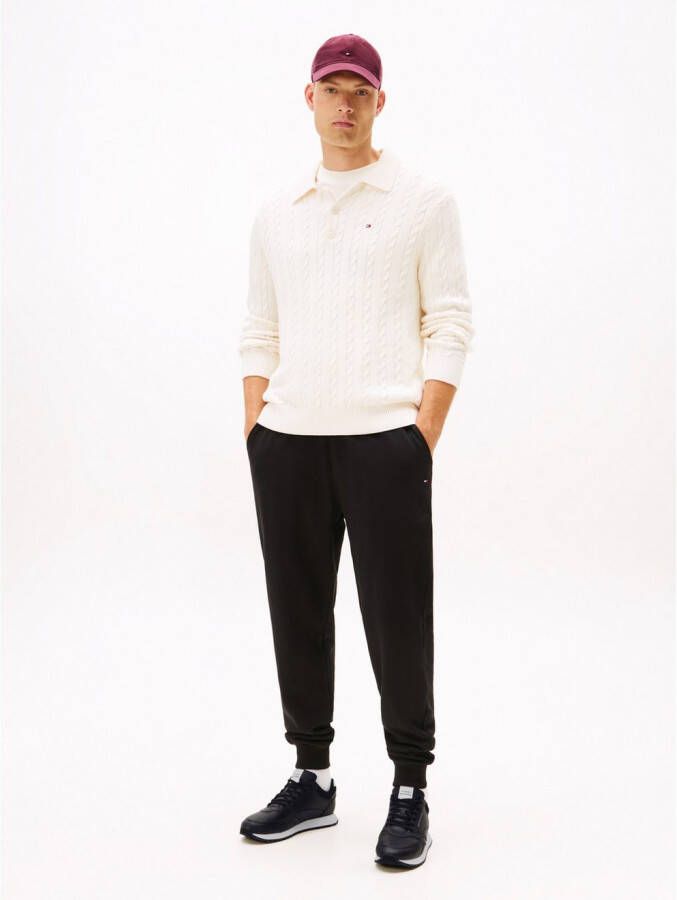 Tommy Hilfiger Sneakers NEW RUNNER EVA LTH ESS vrijetijdsschoen halfhoge schoen veterschoen met sportieve perforatie