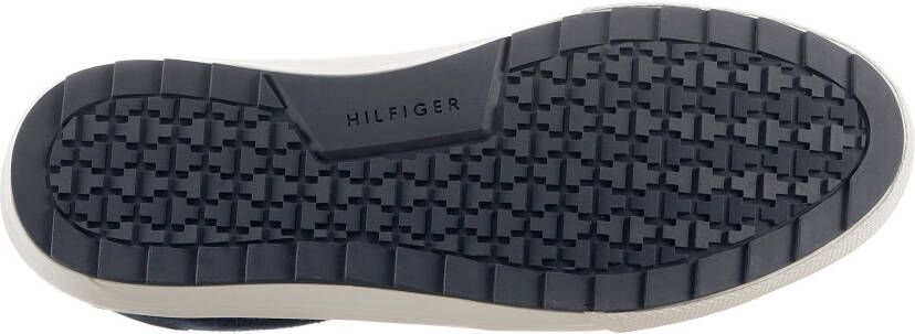 Tommy Hilfiger Sneakers SEASONAL VULC FELT CHUKKA in modieuze materialenmix