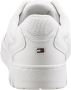 Tommy Hilfiger Witte Lage Sneakers Th Basket Core - Thumbnail 6