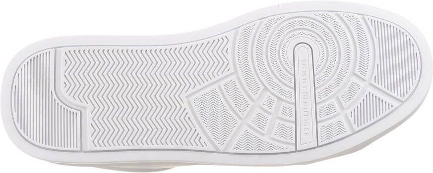 Tommy Hilfiger Sneakers TH COURT LTH DETAIL ESS vrijetijdsschoen lage schoen veterschoen met zijlijk logo-opdruk