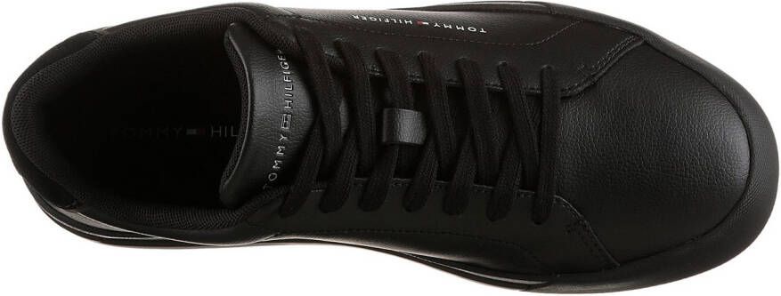 Tommy Hilfiger Sneakers TH COURT LTH DETAIL ESS vrijetijdsschoen lage schoen veterschoen met zijlijk logo-opdruk