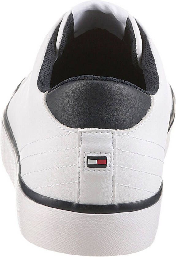 Tommy Hilfiger Sneakers TH HI VULC CORE LOW LEATHER vrijetijdsschoen lage schoen veterschoen met gevoerde schacht