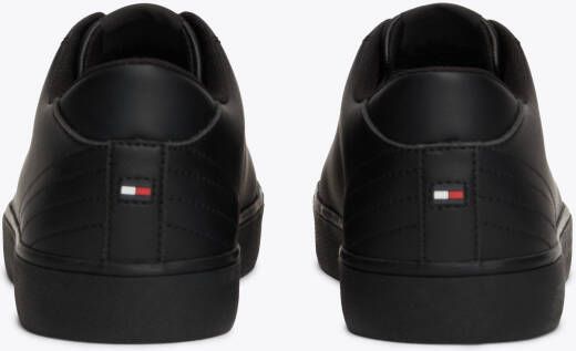 Tommy Hilfiger Sneakers TH HI VULC CORE LOW LEATHER ESS vrijetijdsschoen lage schoen veterschoen met sierstiksels op de hiel