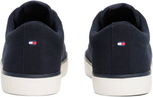 Tommy Hilfiger Sneakers TH HI VULC LOW CORE CANVAS vrijetijdsschoen lage schoen veterschoenen met zacht gepolsterde schacht