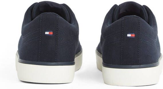 Tommy Hilfiger Sneakers TH HI VULC LOW CORE CANVAS vrijetijdsschoen lage schoen veterschoenen met zacht gepolsterde schacht