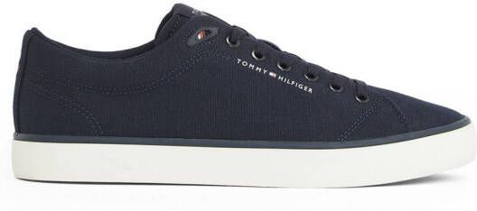 Tommy Hilfiger Sneakers TH HI VULC LOW CORE CANVAS vrijetijdsschoen lage schoen veterschoenen met zacht gepolsterde schacht