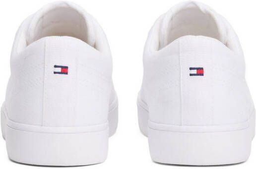 Tommy Hilfiger Sneakers TH HI VULC LOW CORE CANVAS vrijetijdsschoen lage schoen veterschoenen met zacht gepolsterde schacht
