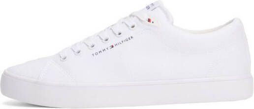Tommy Hilfiger Sneakers TH HI VULC LOW CORE CANVAS vrijetijdsschoen lage schoen veterschoenen met zacht gepolsterde schacht