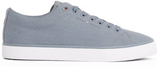 Tommy Hilfiger Sneakers TH HI VULC LOW CORE CANVAS vrijetijdsschoen lage schoen veterschoenen met zacht gepolsterde schacht
