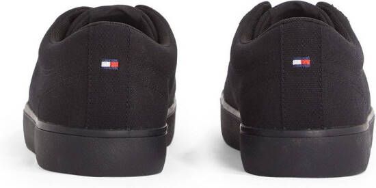 Tommy Hilfiger Sneakers TH HI VULC LOW CORE CANVAS vrijetijdsschoen lage schoen veterschoenen met zacht gepolsterde schacht